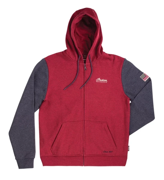 Indian INDIAN LEGEND HOODIE RED